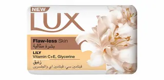 Lux Flawless Skin Soap Bar with Lily Extract, Glycerine & Vitamins, 75g