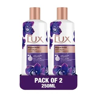 Lux Magical Orchid Opulent Fragrance Body Wash, 2x250ml