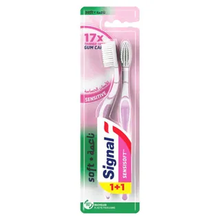 Signal Sensitive Sensisoft Toothbrush, 2 Pieces
