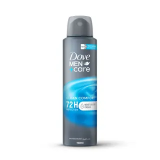 Dove Men + Care Clean Comfort Deodarant Body Spray, 150ml