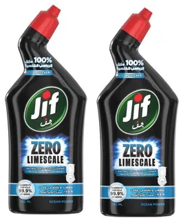 Jif Ocean Toilet Cleaner, 2x500ml