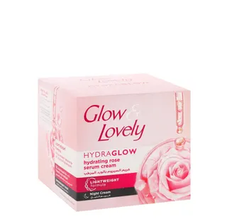 Glow & Lovely Hydraglow Face Serum Night Cream, 50g