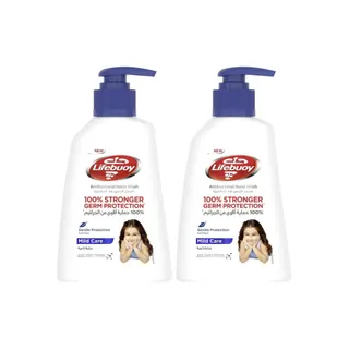 Lifebuoy Mild Care Antibacterial Hand Wash, 2x180ml