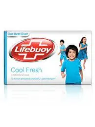 Lifebuoy with Multivitamins Cool Fresh Antibacterial Soap, 125g