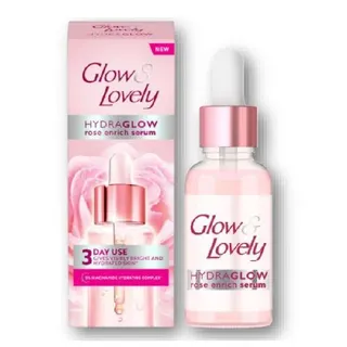 Glow & Lovely Hydraglow Rose Enrich Face Serum, 30g