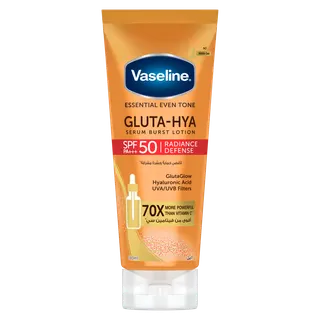 Vaseline Gluta-Hya Radiance Defence SPF 50 PA+++ Serum Burst Lotion, 180ml