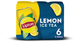Lipton Ice Tea Lemon Can, 6x320ml