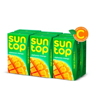 Suntop Mango Fruit Drink, 6x250ml