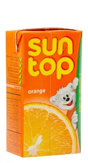 Sun Top Long Life Orange Drink, 125ml