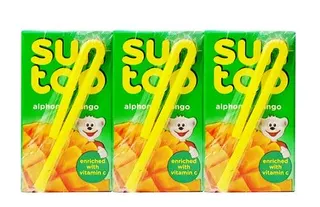 Suntop Alphonso Mango Fruit Drink, 6x125ml