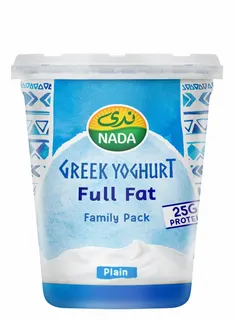 Nada Full Fat 25g Protein Greek Yogurt, 360g