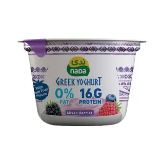 Nada 0% Fat Mixed Berries Greek Yoghurt, 160g