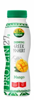 Nada Low Fat 27g Protein Mango Greek Yogurt Drink, 330ml