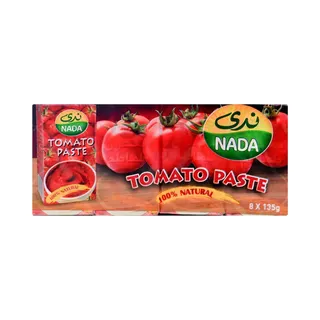 Nada Tomato Paste Pack, 8x135g