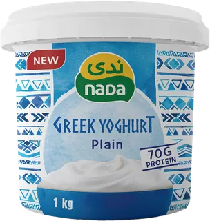 Nada 70g Protein Plain Greek Yoghurt, 1kg