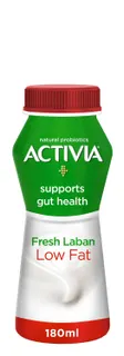 Activia Fresh Low Fat Laban, 180ml
