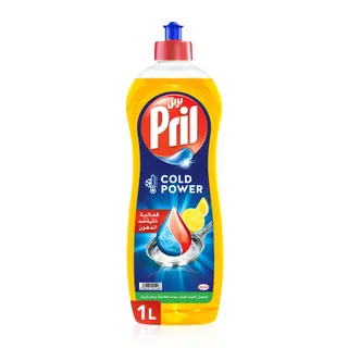 Pril Lemon Power 5 in 1 Dishwashing Liquid, 1L