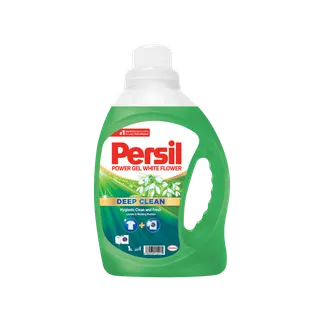 Persil Deep Clean Plus Technology White Flower Gel Laundry Detergent Liquid, 1L