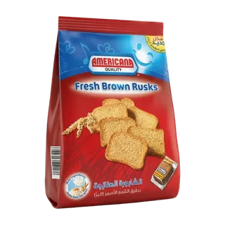 Americana Fresh Brown Rusks Red Bag, 375g