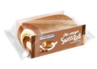 Americana Quality Chocolate Swiss Roll, 55g