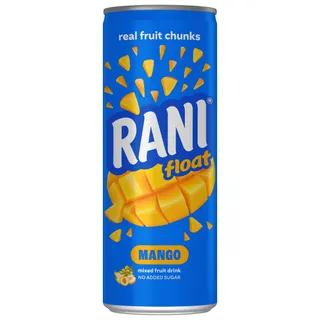 Rani Mango Juice With Float Can - No Added Sugar, 240ml