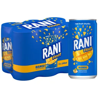 Rani Float Mango Fruit Juice, 6x180ml