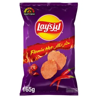 Lay's Flamin' Hot Potato Chips, 165g