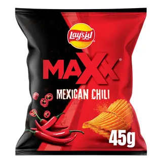 Lay's Maxx Mexican Chili Chips, 45g