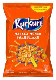 Kurkure Puffcorn Masala Munch Flavour 90 g