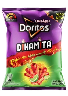 Doritos Dinamita Flamin Hot Lime Tortilla Chips World Cup, 145g