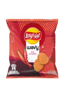 Lay's Wavy Chili Potato Chips, 11g