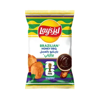 Lay's Brazilian Honey BBQ Potato Chips World Cup Edition, 155g