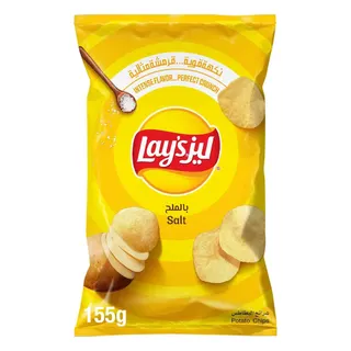 Lay's Salt Potato Chips, 155g