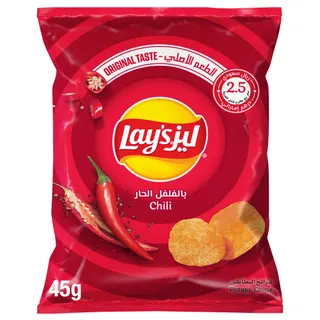 Lay's Chili Potato Chips, 45g