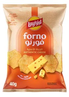 Lay's Forno Authentic Cheese Potato Chips, 40g