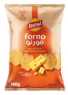 Lay's Forno Oven Baked Cheese Potato Chips, 160g