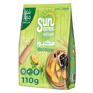 Sunbites Olive & Oregano Bread Bites, 110g