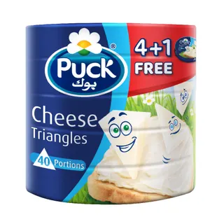 Puck Triangle Cream Cheese, 8 Portions, 5x120g