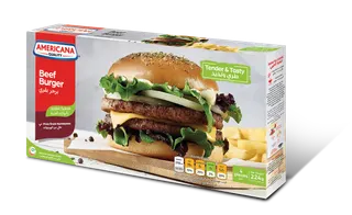 Americana 4-Pc Beef Hamburger 224 g