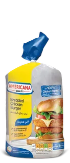 Americana Chicken Burger Breaded 15 pcs 840 g