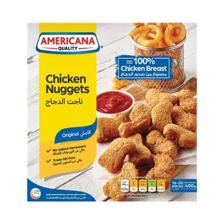 Americana Frozen Chicken Nuggets, 400g