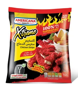 Americana Xtreme Flamin Chili Chicken Strips, 700g