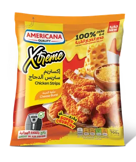 Americana Xtreme Cheese Burst Chicken Strips, 700g