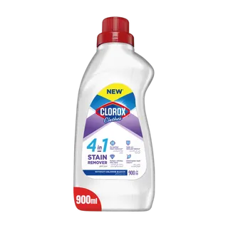 Clorox 4in1 Stain Remover for White Clothes, 900ml