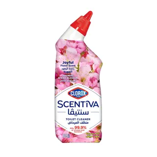 Clorox Scentiva Toilet Cleaner Japanese Spring Blossom, 709ml