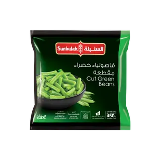 Sunbulah Cut Green Beans, 450g