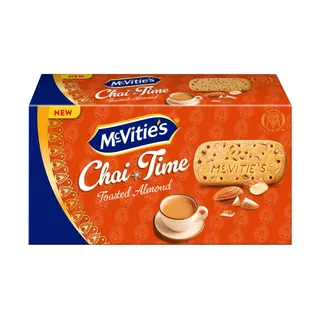 McVitie's Chai Time Toasted Almond Biscuits, 100g