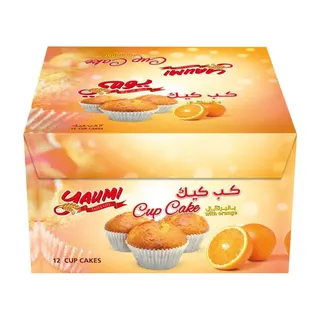 Yaumi Orange Cup Cake Family Box, 12x30g