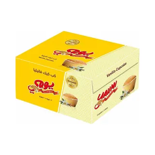 Yaumi Vanilla Cup Cake Family Box, 12x30g