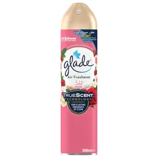 Glade Aerosol Rose Air Freshener Spray, 300ml